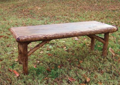 bench seat rustic